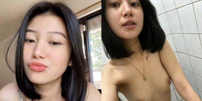 รูปโป้ทางบ้าน สาววัยรุ่นไทยยืนแหวกหีโชว์ ยืนแหวกหีในห้องน้ำน่าจับเด้าหีมาก ๆ